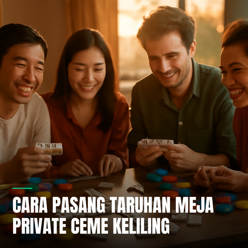 taruhan meja ceme keliling