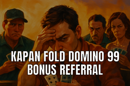 Strategi fold domino 99 terkait bonus referral di meja poker